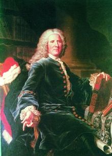 Painting of Francois Gigot de la Peyronie